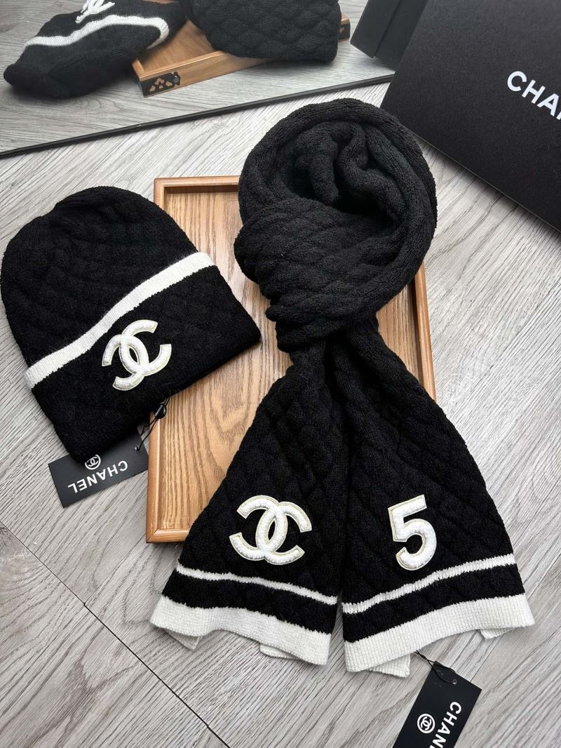 Chanel Caps Scarfs